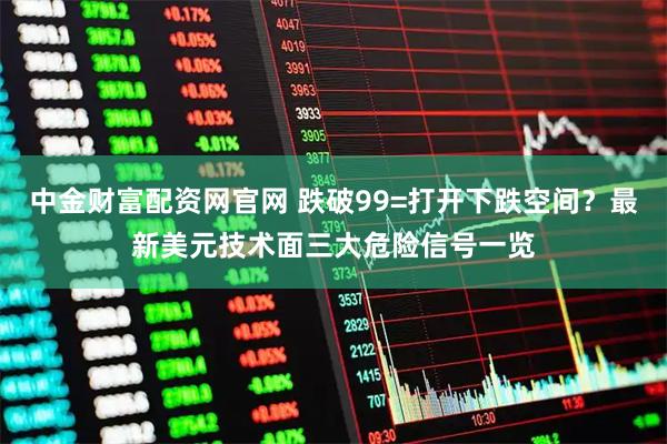 中金财富配资网官网 跌破99=打开下跌空间？最新美元技术面三大危险信号一览