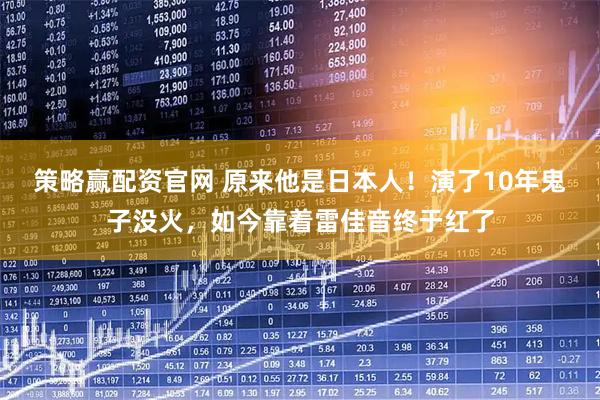 策略赢配资官网 原来他是日本人！演了10年鬼子没火，如今靠着雷佳音终于红了
